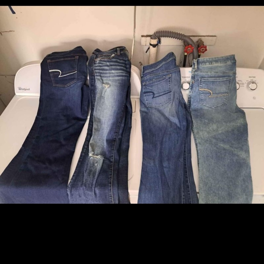 American eagle size 12 Long jeans